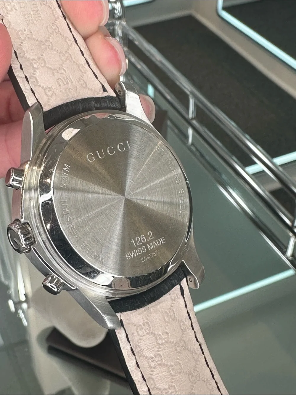 Gucci G-Timeless Wristwatch Model YA126237